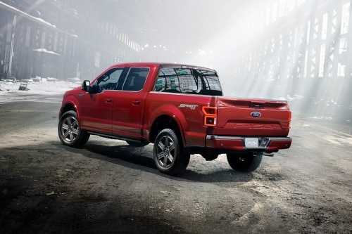 2018 Ford F-150 Lariat Crew Cab Pickup Exterior. Sport Appearance Package Shown.