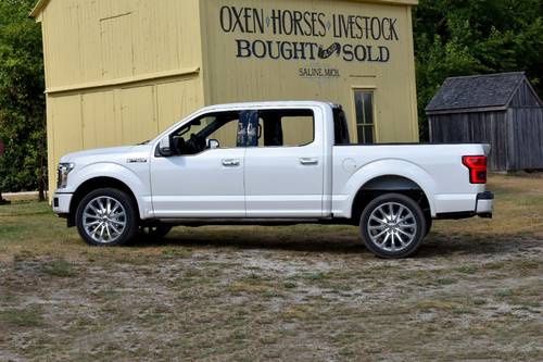 2018 Ford F-150 Limited Crew Cab Pickup Profile