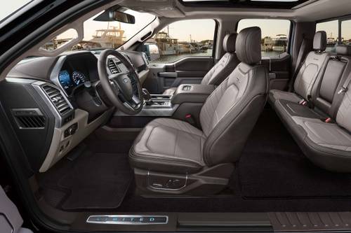 Ford F-150 Limited Crew Cab Pickup Interior