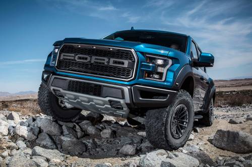 Ford F-150 Raptor Crew Cab Pickup Front Badge