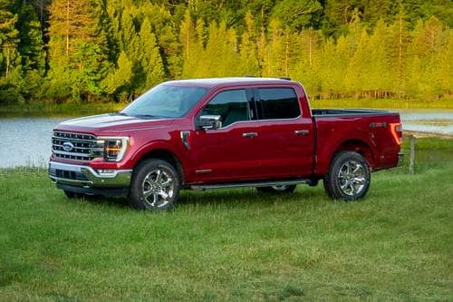 Ford F-150 Lariat Crew Cab Pickup Exterior