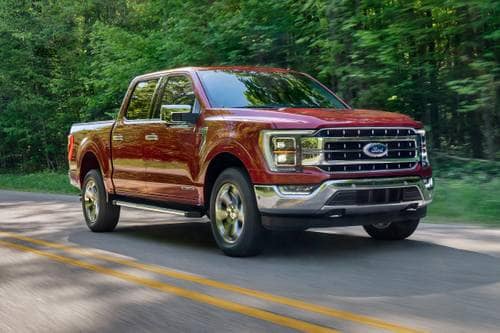 Ford F-150 Lariat Crew Cab Pickup Exterior