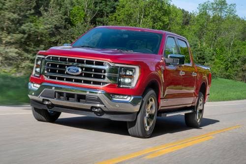Ford F-150 Lariat Crew Cab Pickup Exterior