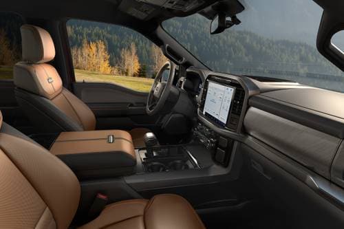 2023 Ford F-150 Platinum Crew Cab Pickup Interior