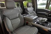 2024 Ford F-150 Platinum Crew Cab Pickup Interior Detail