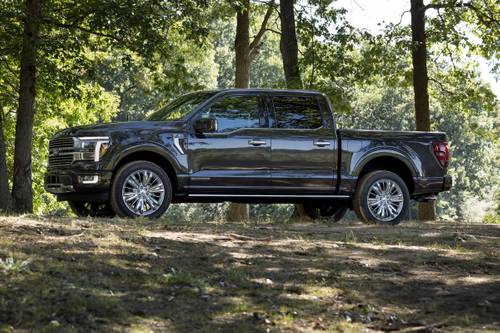 2024 Ford F-150 Platinum Crew Cab Pickup Profile