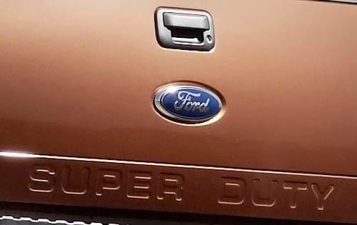 2011 Ford F-250 Super Duty Crew Cab Rear Badging