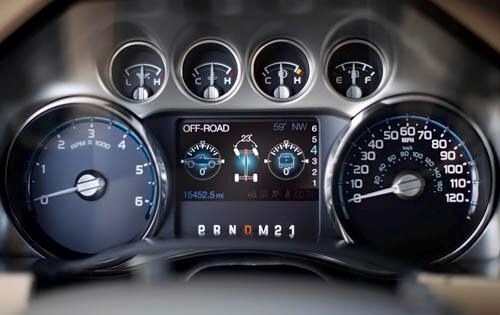 2011 Ford F-250 Super Duty Lariat Crew Cab Instrument Cluster