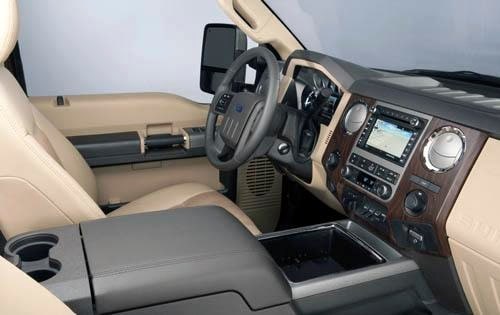 2011 Ford F-250 Super Duty Lariat Crew Cab Interior