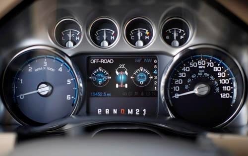 2011 Ford F-250 Super Duty Extended Cab Instrument Cluster