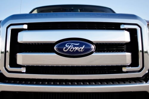 2012 Ford F-250 Super Duty Crew Cab Pickup Front Badge