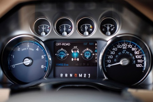 2013 Ford F-250 Super Duty Lariat Crew Cab Pickup Gauge Cluster