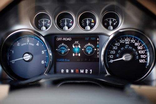 2013 Ford F-250 Super Duty Lariat Extended Cab Pickup Gauge Cluster