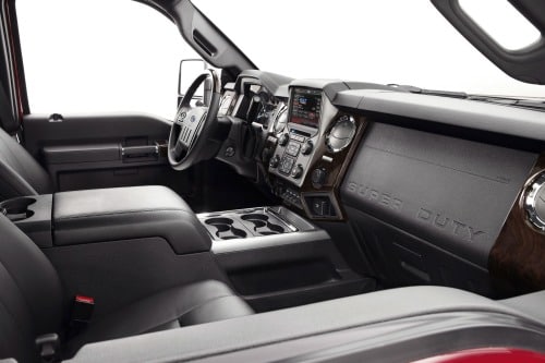 2014 Ford F-250 Super Duty Crew Cab Platinum Interior
