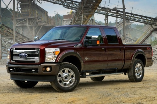 2015 Ford F-250 Super Duty King Ranch Crew Cab Pickup Exterior Shown