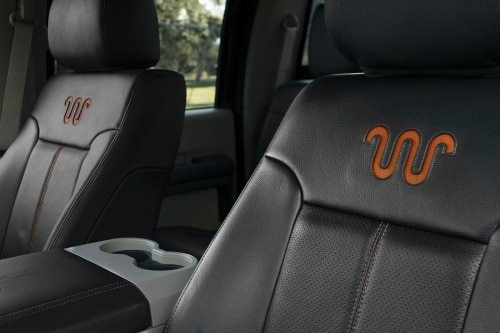 2015 Ford F-250 Super Duty King Ranch Crew Cab Pickup Interior
