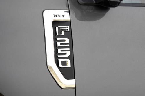 Ford F-250 Super Duty XLT Crew Cab Pickup Fender Badge
