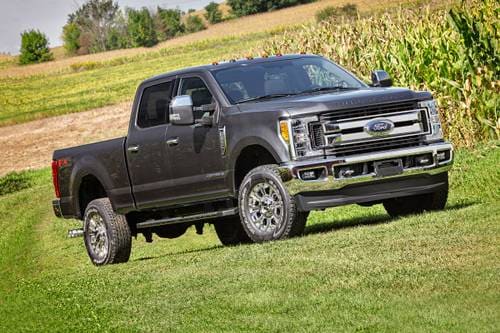 Ford F-250 Super Duty XLT Crew Cab Pickup Exterior. Options Shown.
