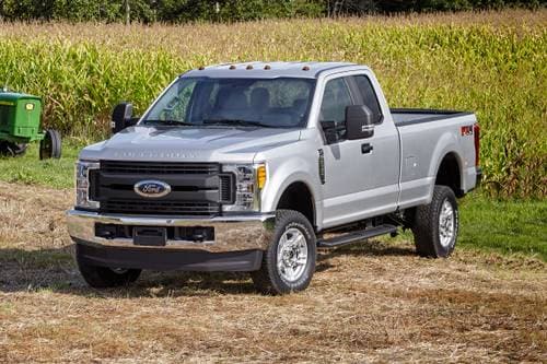 Ford F-250 Super Duty XL Extended Cab Pickup Exterior. Options Shown.