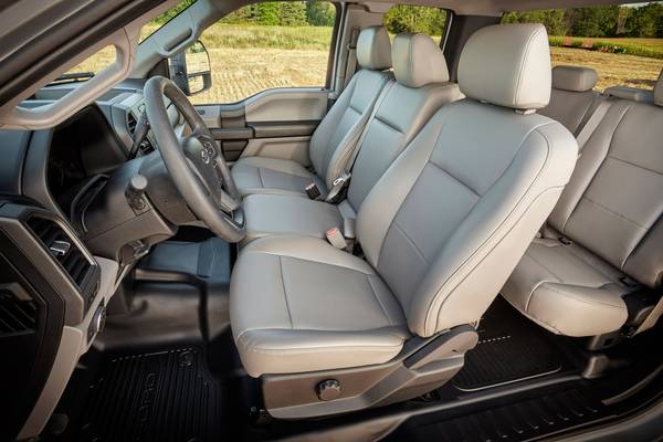 Ford F-250 Super Duty XL Extended Cab Pickup Interior Shown