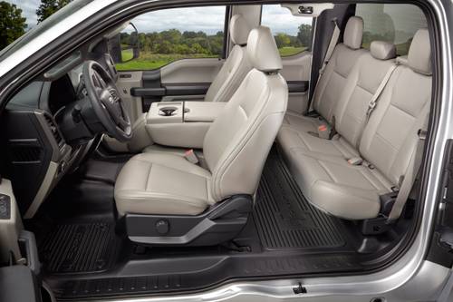 Ford F-250 Super Duty XL Extended Cab Pickup Interior Shown
