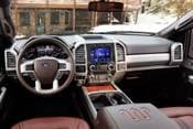 Ford F-250 Super Duty King Ranch Crew Cab Pickup Dashboard Shown