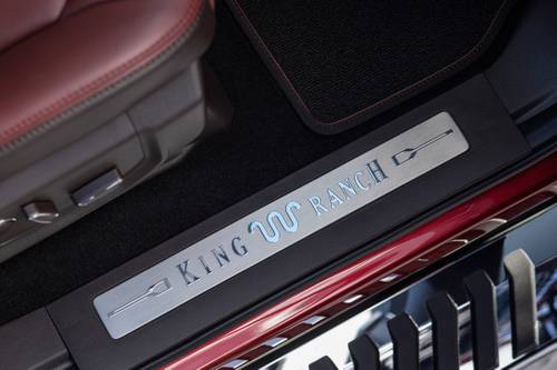 Ford F-250 Super Duty King Ranch Crew Cab Pickup Interior Detail