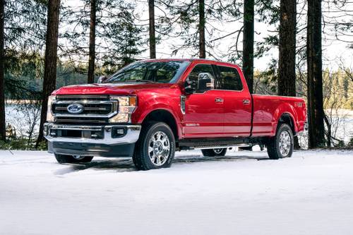 Ford F-250 Super Duty King Ranch Crew Cab Pickup Exterior Shown