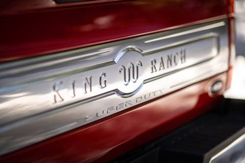 Ford F-250 Super Duty King Ranch Crew Cab Pickup Rear Badge