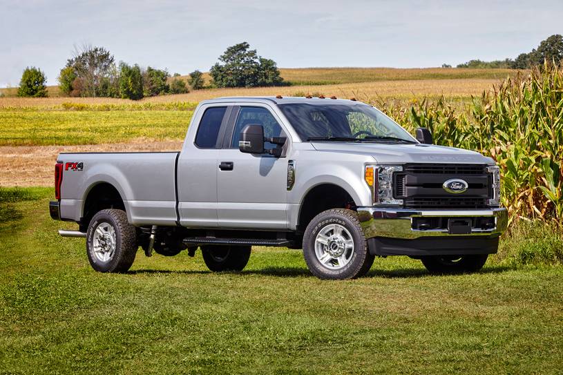 Ford F-250 Super Duty XL Extended Cab Pickup Exterior. Options Shown.