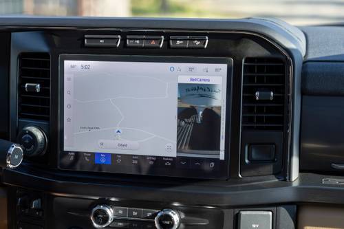 Ford F-250 Super Duty Lariat Crew Cab Pickup Center Console