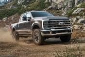 Ford F-250 Super Duty Lariat Crew Cab Pickup Exterior. Tremor Off-Road Package Shown.
