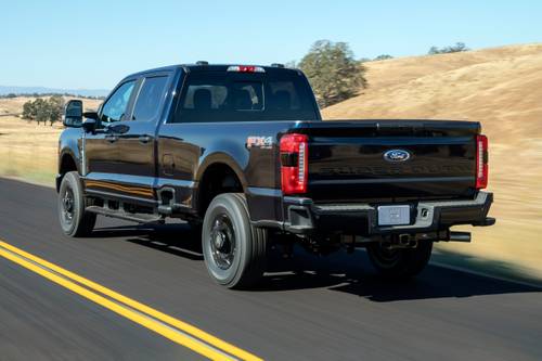 Ford F-250 Super Duty XLT Crew Cab Pickup Exterior. STX Appearance Package Shown.