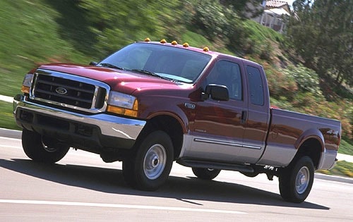 2000 Ford F-350 4 Dr Lariat 4WD Extended Cab SB