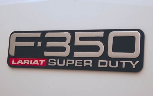 2001 Ford F-350 Super Duty 4dr Crew Cab Lariat Side Badging
