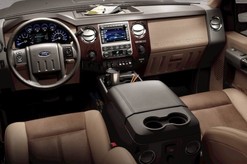 2012 Ford F-350 Super Duty Crew Cab Pickup Interior