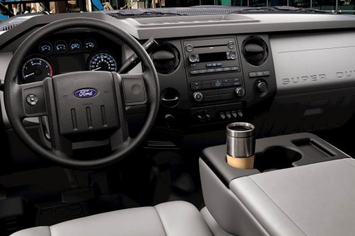 2012 Ford F-250 Super Duty Regular Cab Pickup Dashboard Shown