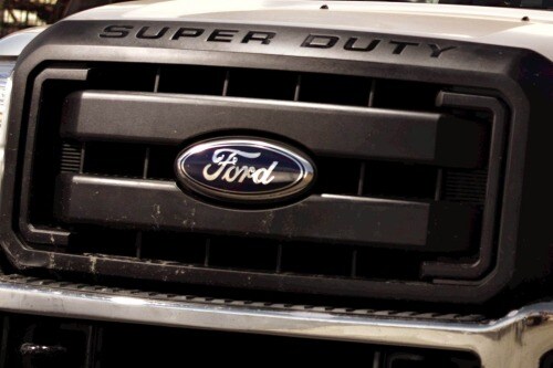 2012 Ford F-250 Super Duty Regular Cab Pickup Front Badge Shown