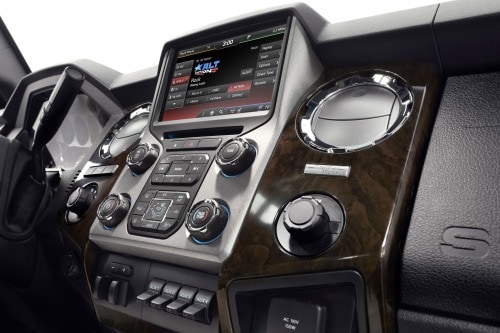 2013 Ford F-350 Super Duty Platinum Crew Cab Pickup Center Console