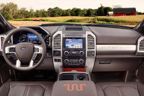 Ford F-350 Super Duty King Ranch Crew Cab Pickup Dashboard