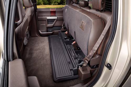 Ford F-350 Super Duty King Ranch Crew Cab Pickup Interior Detail