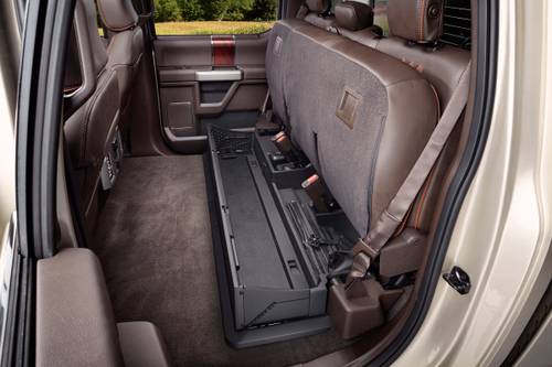 Ford F-350 Super Duty King Ranch Crew Cab Pickup Interior Detail