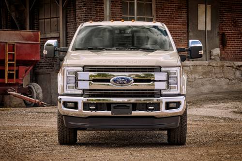 Ford F-350 Super Duty King Ranch Crew Cab Pickup Exterior. Options Shown.