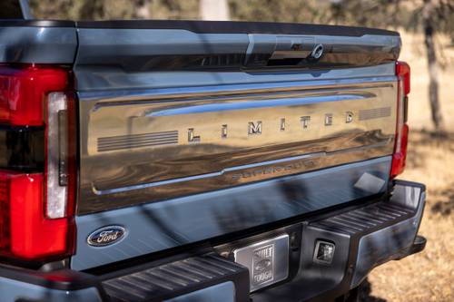 2023 Ford F-350 Super Duty Limited Crew Cab Pickup Rear Badge