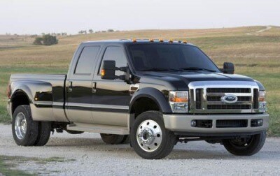 2008 Ford F 450 Super Duty Lariat Crew Cab Pickup 6 4l V8
