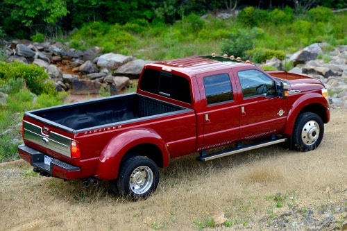 2015 Ford F-450 Super Duty Platinum Crew Cab Pickup Exterior Shown
