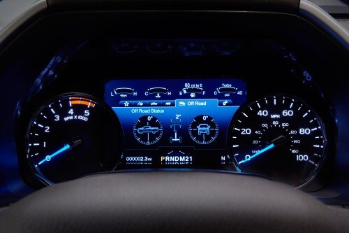 2017 Ford F-450 Super Duty Platinum Crew Cab Pickup Gauge Cluster