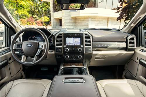 Ford F-450 Super Duty Limited Crew Cab Pickup Dashboard