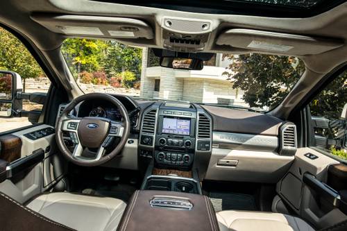Ford F-450 Super Duty Limited Crew Cab Pickup Dashboard