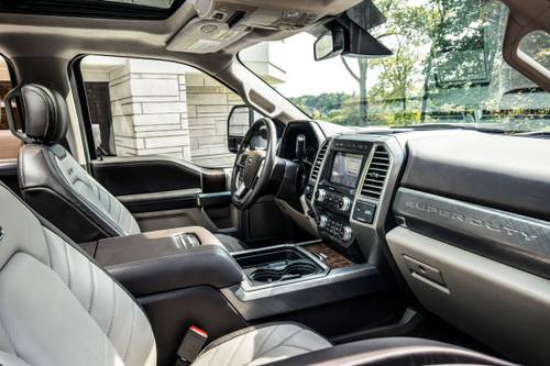 Ford F-450 Super Duty Limited Crew Cab Pickup Interior